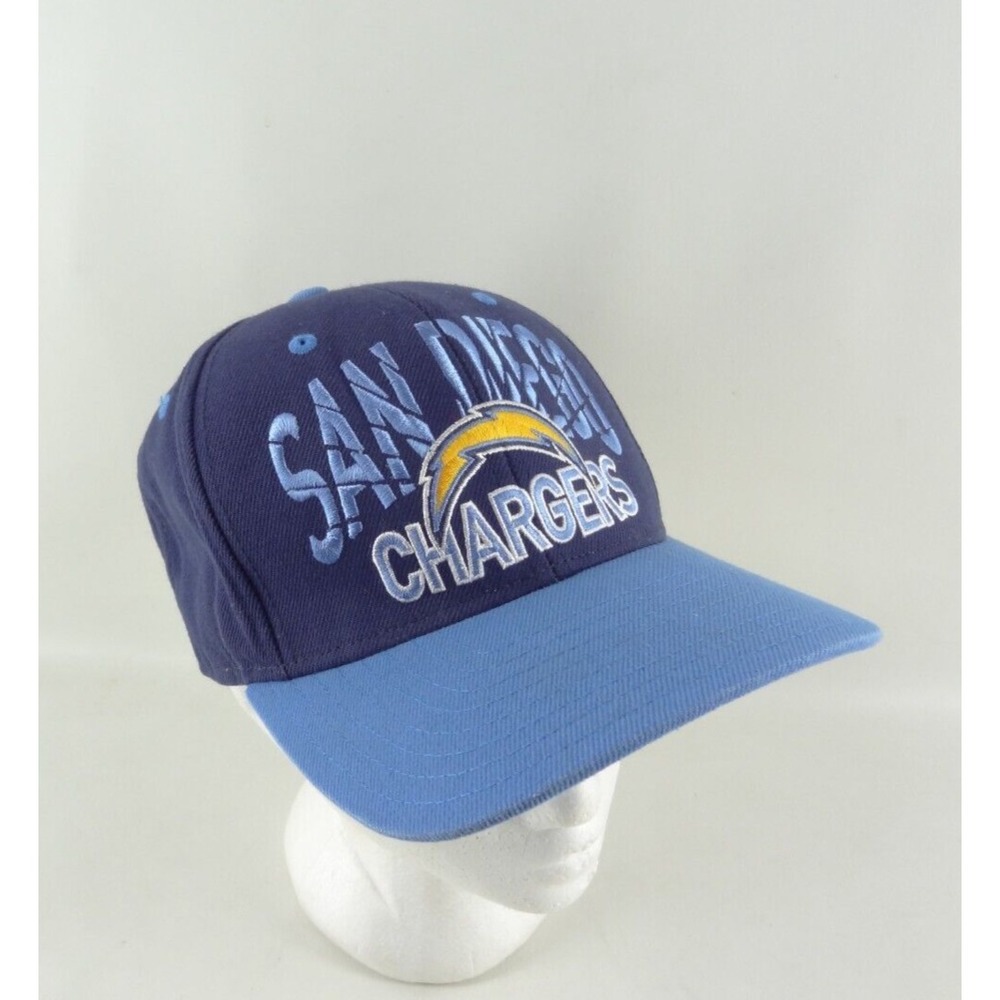 Vintage San Diego CHARGERS Snapback Adjustable‎ Embroidered Hat Reebok NFL